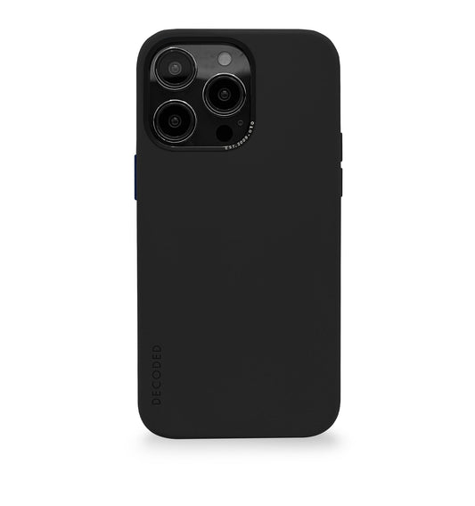 Funda silicona para iPhone 14 de Decoded iPhone 14 Pro Max Negro - Rossellimac