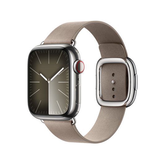 Correa color canela con hebilla moderna (41 mm) - Talla S - Rossellimac