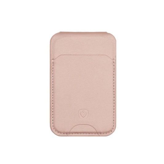 Card Wallet Stand MagSafe iPhone Rosa metálico | Valenta