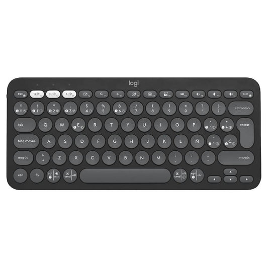 Teclado Bluetooth Pebble Keys 2 K380s Grafito | Logitech