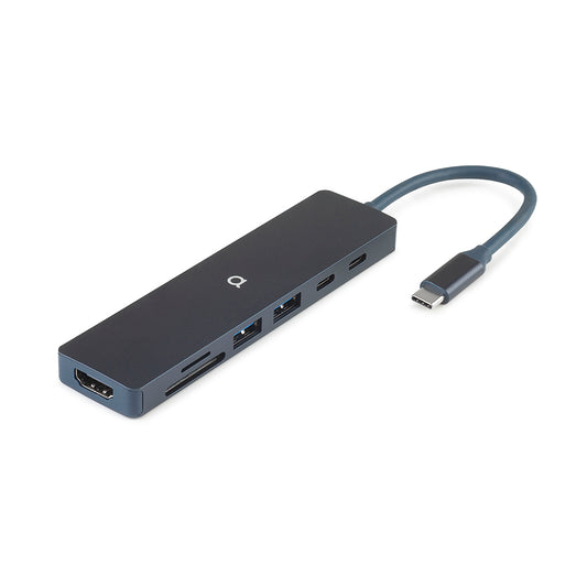 Adaptador Hub multipuerto USB-C 7 en 1 MacBook Neo - Índigo | Rossellimac