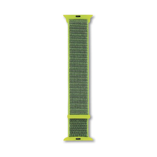 Correa velcro Koa para Apple Watch 38mm 42mm Verde limón | Rossellimac
