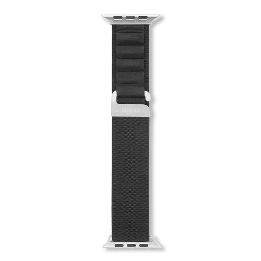 Correa nylon Vertical para Apple Watch 42mm/49mm Negro | Rossellimac