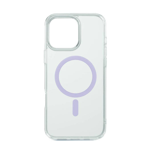 Funda Frozen MagSafe para iPhone 16 Pro lila/transparente | Rossellimac