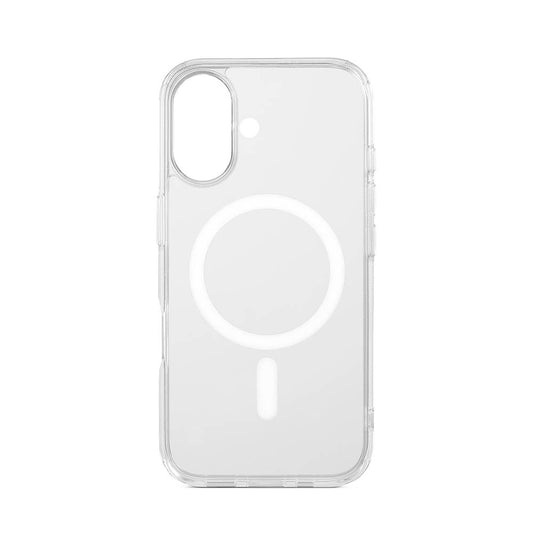 Funda Frozen MagSafe para iPhone 16 blanco/transparente | Rossellimac