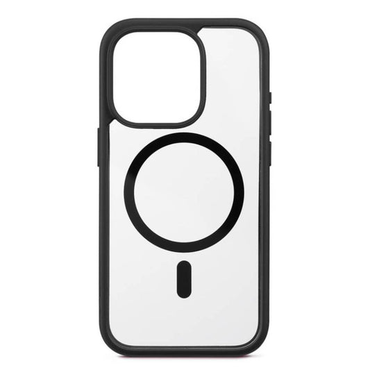 Funda Jump ultra-protectora MagSafe para iPhone 16 Pro Max negro/transparente | Rossellimac