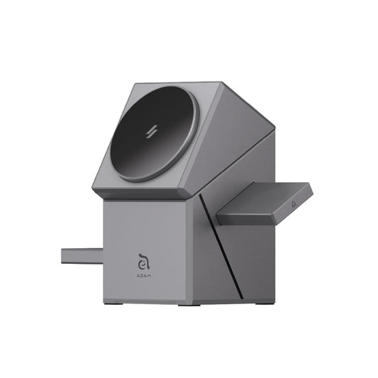 Estación de carga inteligente 3 en 1 Mag Qube Qi2 | Adam Elements