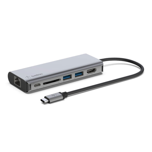 Adaptador Dock multipuerto USB-C 6 en 1 | Belkin