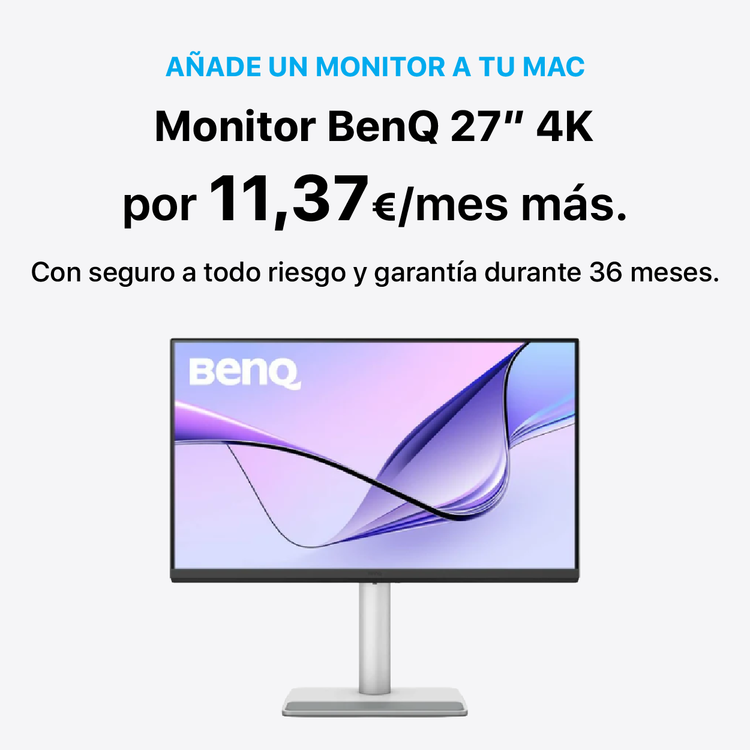 Monitor BenQ MA270U de 27 pulgadas 4K con USB-C para Mac