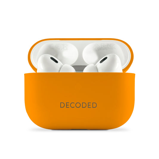 Funda silicona para AirPods Pro de Decoded Naranja - Rossellimac