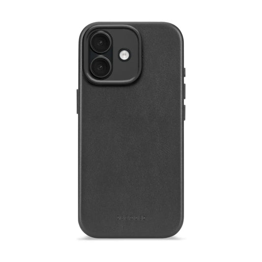 Funda Piel Negra iPhone 17 | Decoded