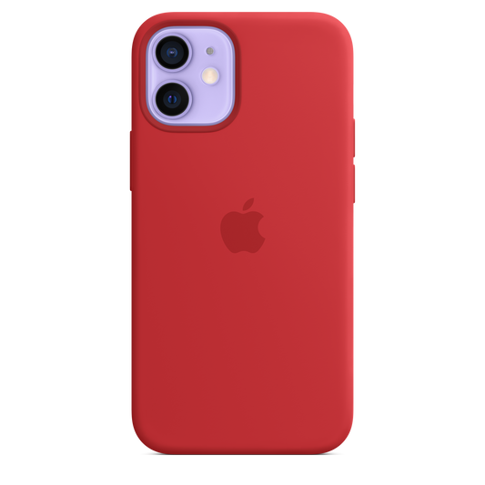Funda de silicona con MagSafe para el iPhone 12 mini, (PRODUCT)RED - Rossellimac