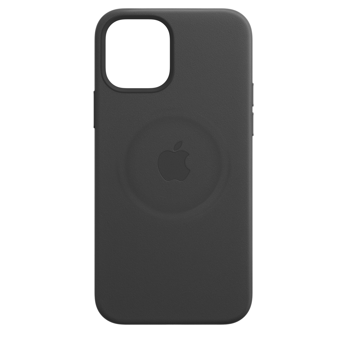 Funda de piel con MagSafe para el iPhone 12 y iPhone 12 Pro, Negro - Rossellimac