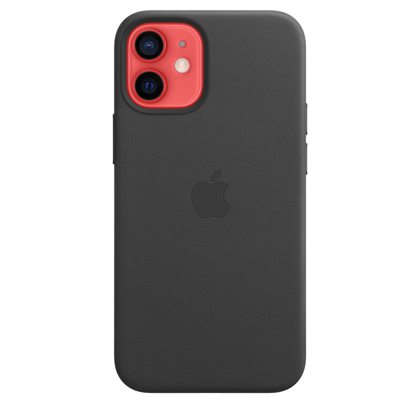 Funda de piel con MagSafe para el iPhone12 mini, Negro - Rossellimac
