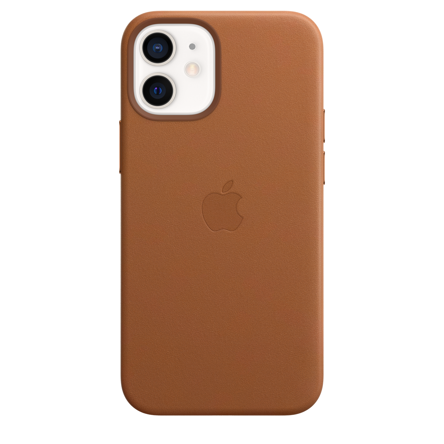 Funda de piel con MagSafe para el iPhone12 mini, Marrón caramelo - Rossellimac