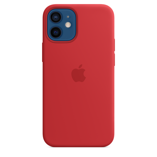 Funda de silicona con MagSafe para el iPhone 12 mini, (PRODUCT)RED - Rossellimac