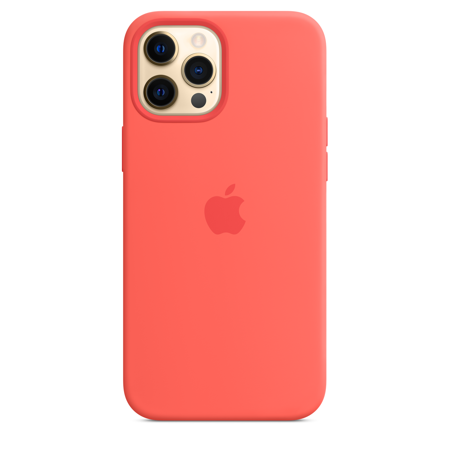 Funda de silicona con MagSafe para el iPhone 12 Pro Max, Pomelo rosa - Rossellimac