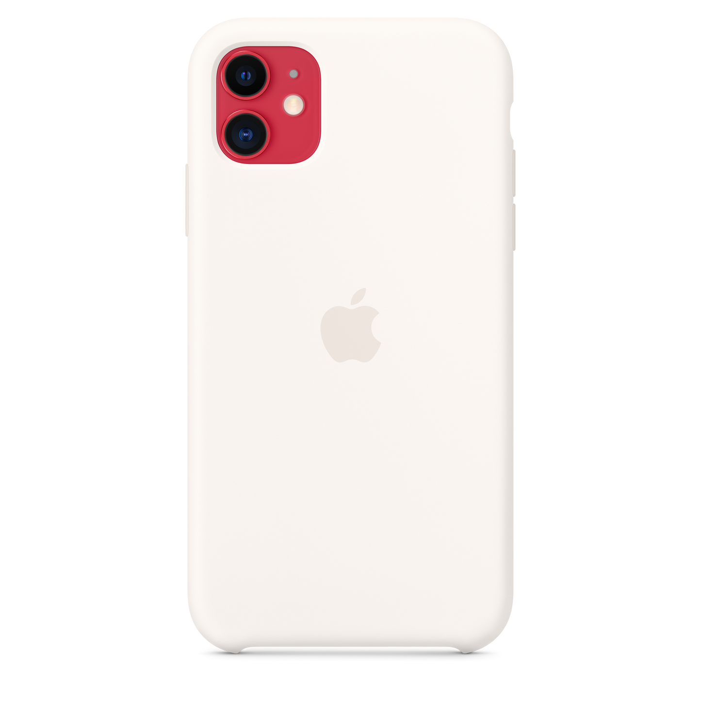 Funda de silicona para el iPhone 11, Blanco suave - Rossellimac