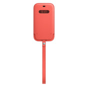 Funda integral de piel con MagSafe para el iPhone 12 y iPhone 12 Pro, Pomelo rosa - Rossellimac