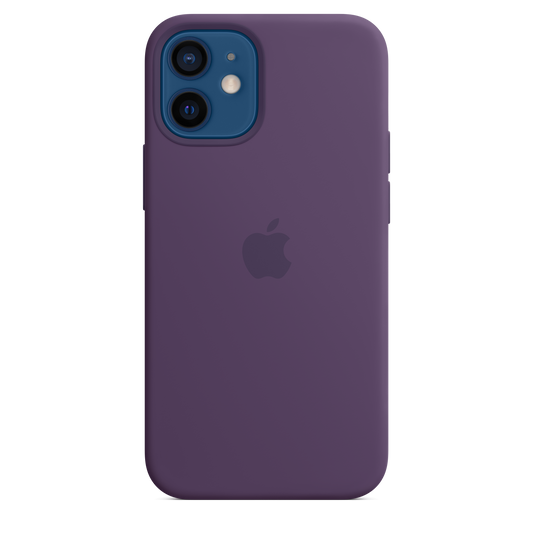 Funda de silicona con MagSafe para el iPhone 12 mini, Amatista - Rossellimac