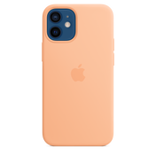 Funda de silicona con MagSafe para el iPhone 12 mini, Cantalupo