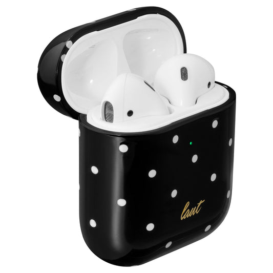 Funda para Airpods Dotty de LAUT Airpods 2gn Negro - Rossellimac