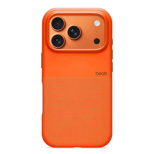 Funda Rugged Naranja Sierra MagSafe Control Cámara iPhone 17 Pro | Beats