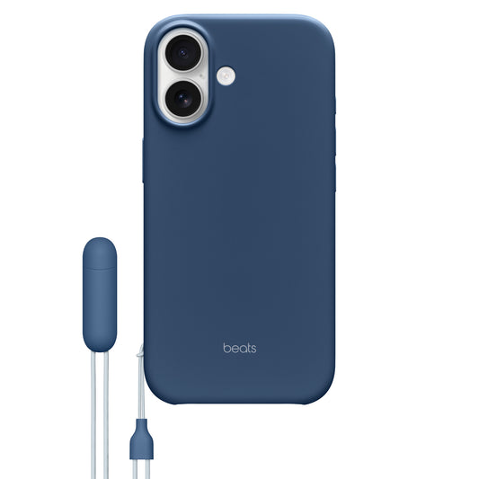 Funda Kickstand Azul cobalto MagSafe Control Cámara iPhone 17 | Beats