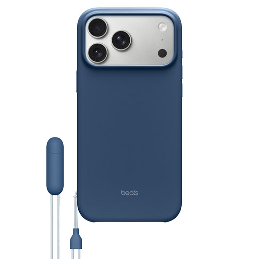 Funda Kickstand Azul cobalto MagSafe Control Cámara iPhone 17 Pro Max | Beats