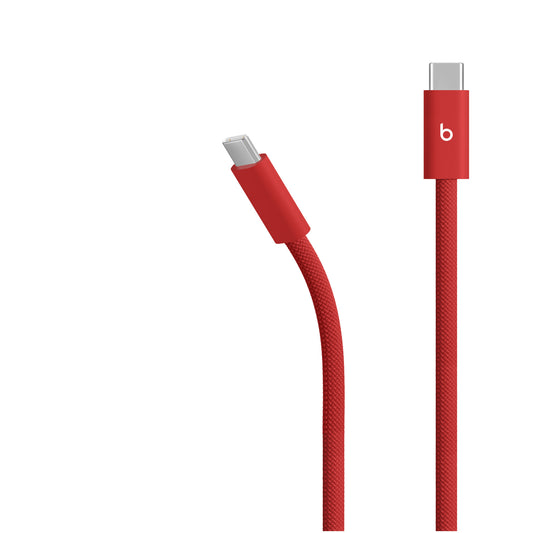 Cable trenzado USB-C a USB-C (3 m) 240W Rojo fuego | Beats