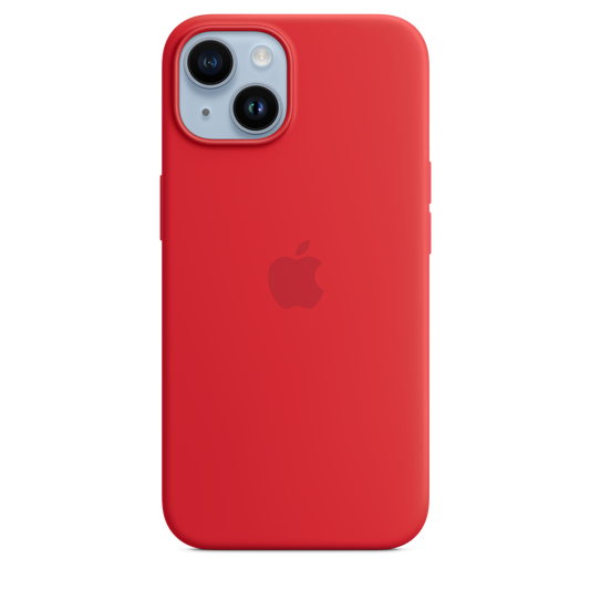 Funda de silicona con MagSafe para el iPhone 14 - (PRODUCT)RED - Rossellimac