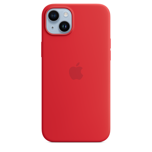 Funda de silicona con MagSafe para el iPhone 14 Plus - (PRODUCT)RED - Rossellimac