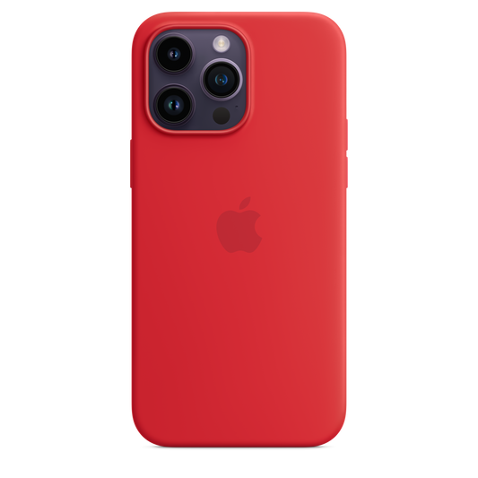 Funda de silicona con MagSafe para el iPhone 14 Pro Max - (PRODUCT)RED - Rossellimac
