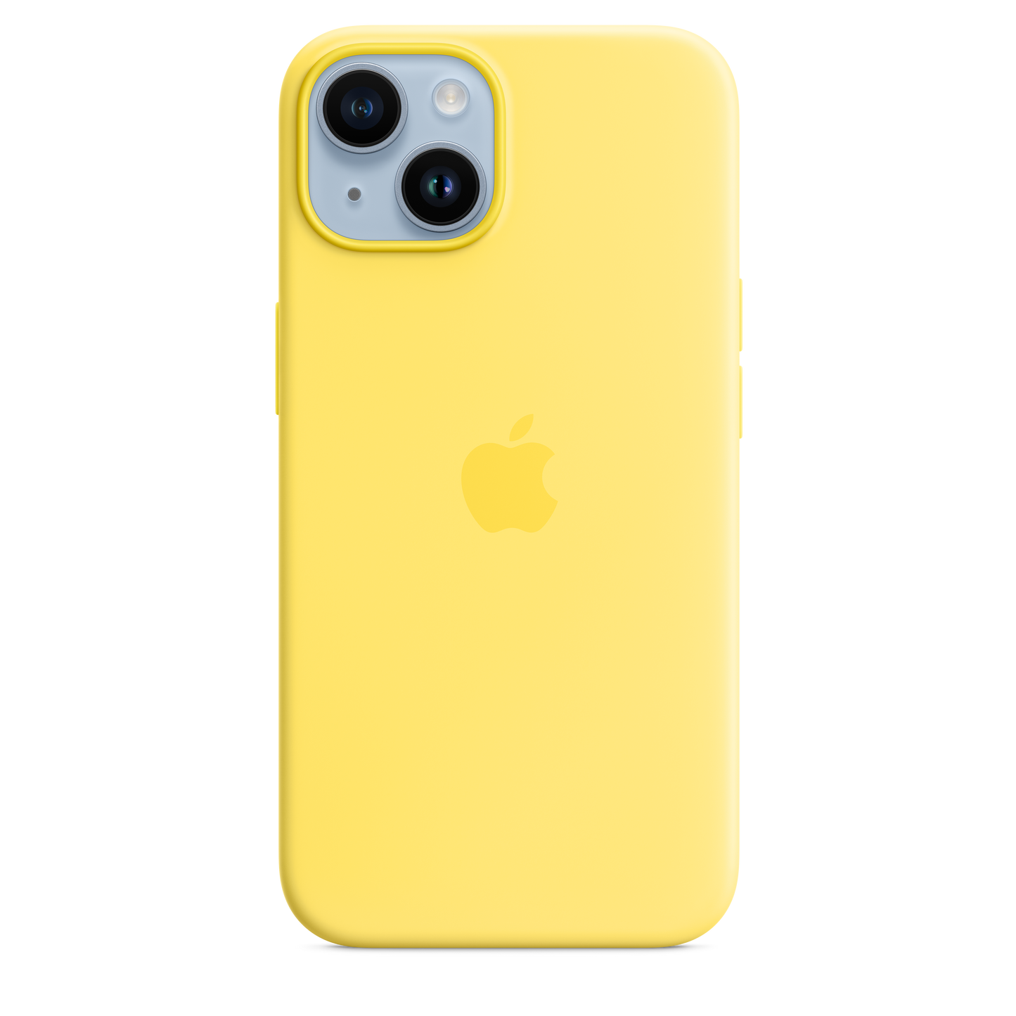 Funda de silicona con MagSafe para el iPhone 14 - Amarillo canario - Rossellimac