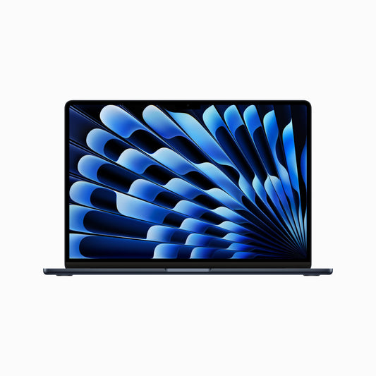 MacBook Air de 15 pulgadas Chip M2 de Apple con CPU de ocho núcleos y GPU de diez núcleos, Negro Noche, 8GB, 512 GB - Rossellimac