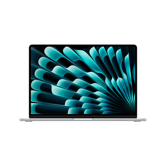 MacBook Air de 15 pulgadas: Chip M3 de Apple con CPU de ocho núcleos y GPU de diez núcleos, 256 GB SSD - Plata