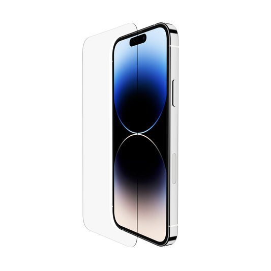 Cristal SCREENFORCE™ UltraGlass con tratamiento antimicrobial para iPhone de Belkin iPhone 14 Pro - Rossellimac
