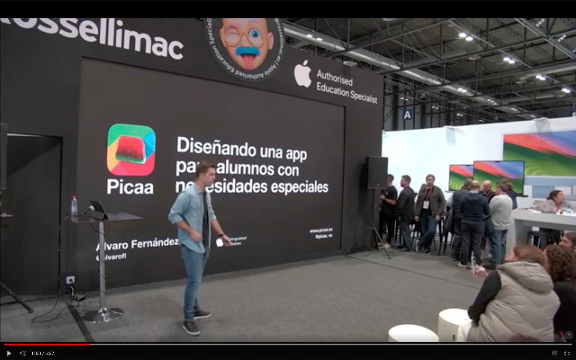 Cargar video: SIMO EDUCACIÓN 2023: Picaa - Diseñando una app para alumnos con necesidades especiales