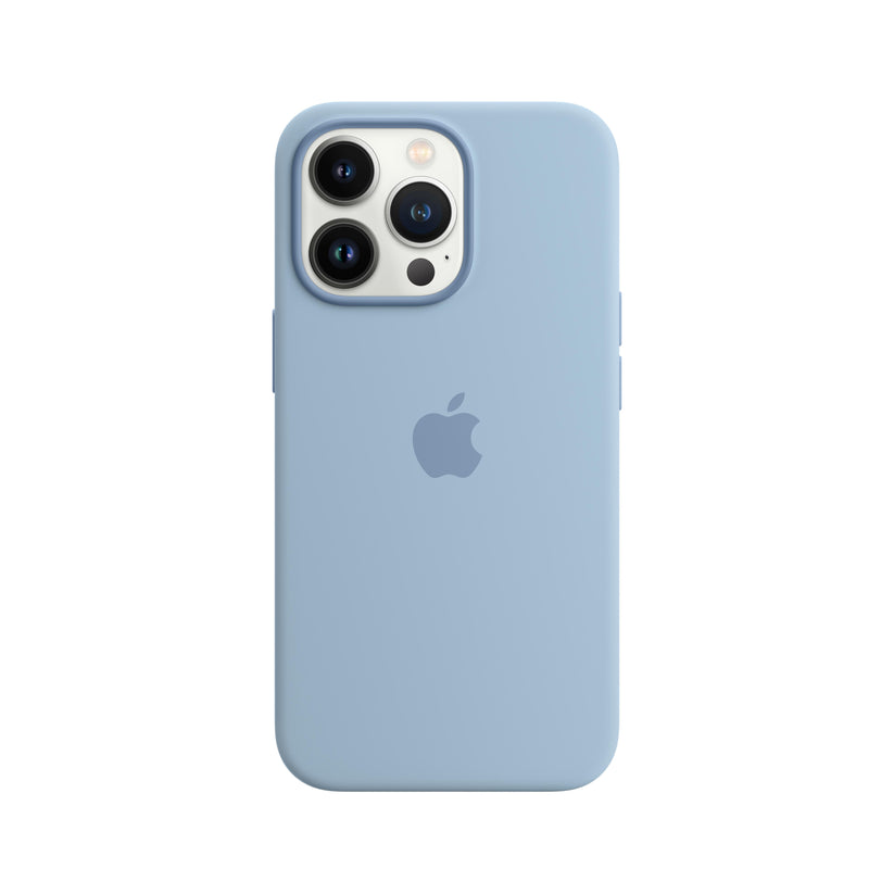 Funda de silicona con MagSafe para el iPhone 13 Pro - Azul niebla - Rossellimac