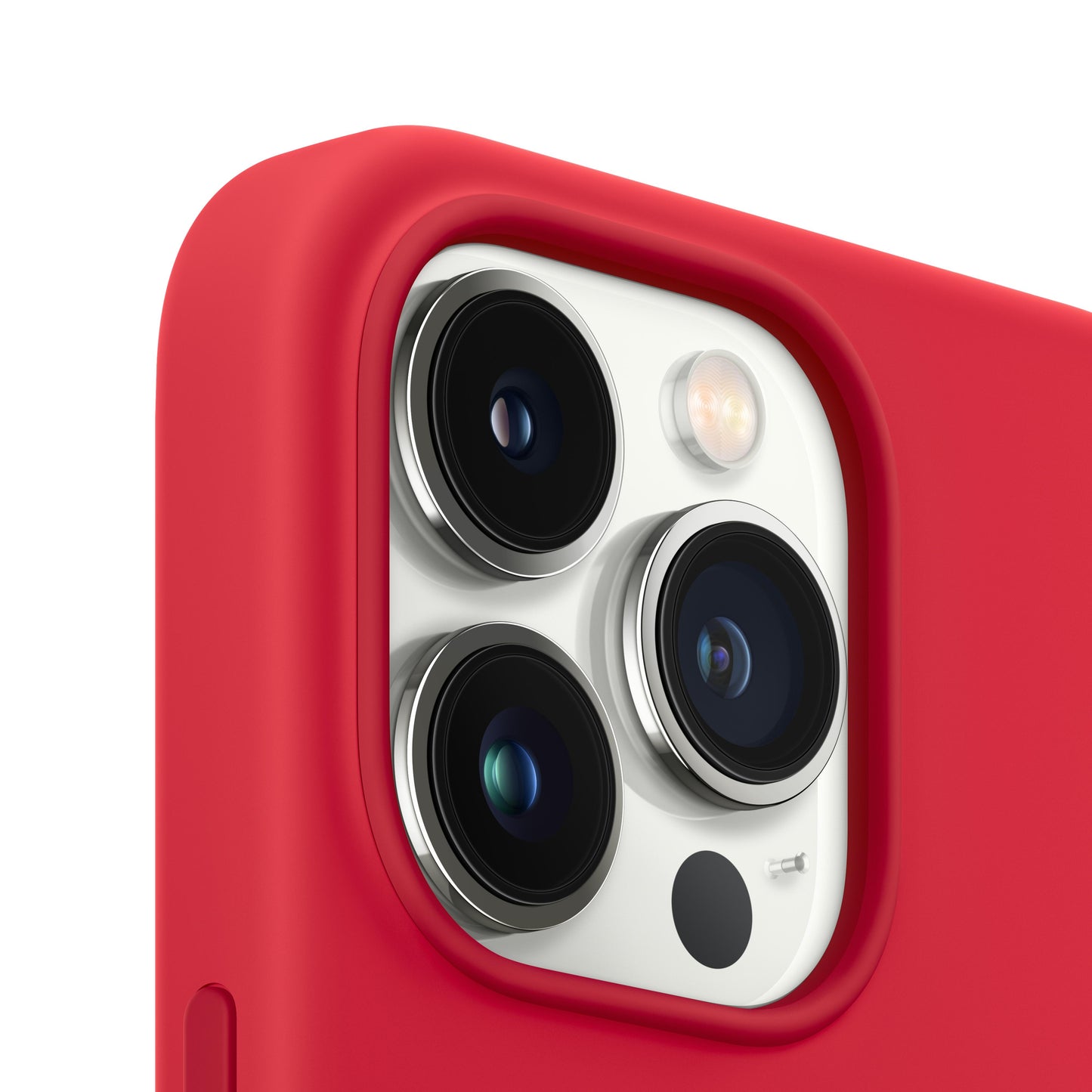 Estuche de silicona con MagSafe para el iPhone 13 Pro - (PRODUCT)RED - Rossellimac