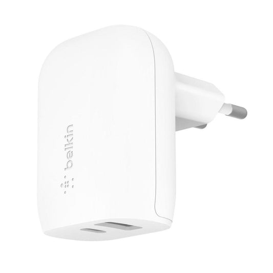 Adaptador Boost Charge Cargador de pared 37W USB-C + USB-A | Belkin