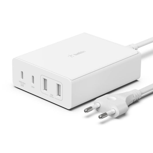 Cargador BOOST↑CHARGE GaN 108 W con 2 USB-C y 2 USB-A | Belkin