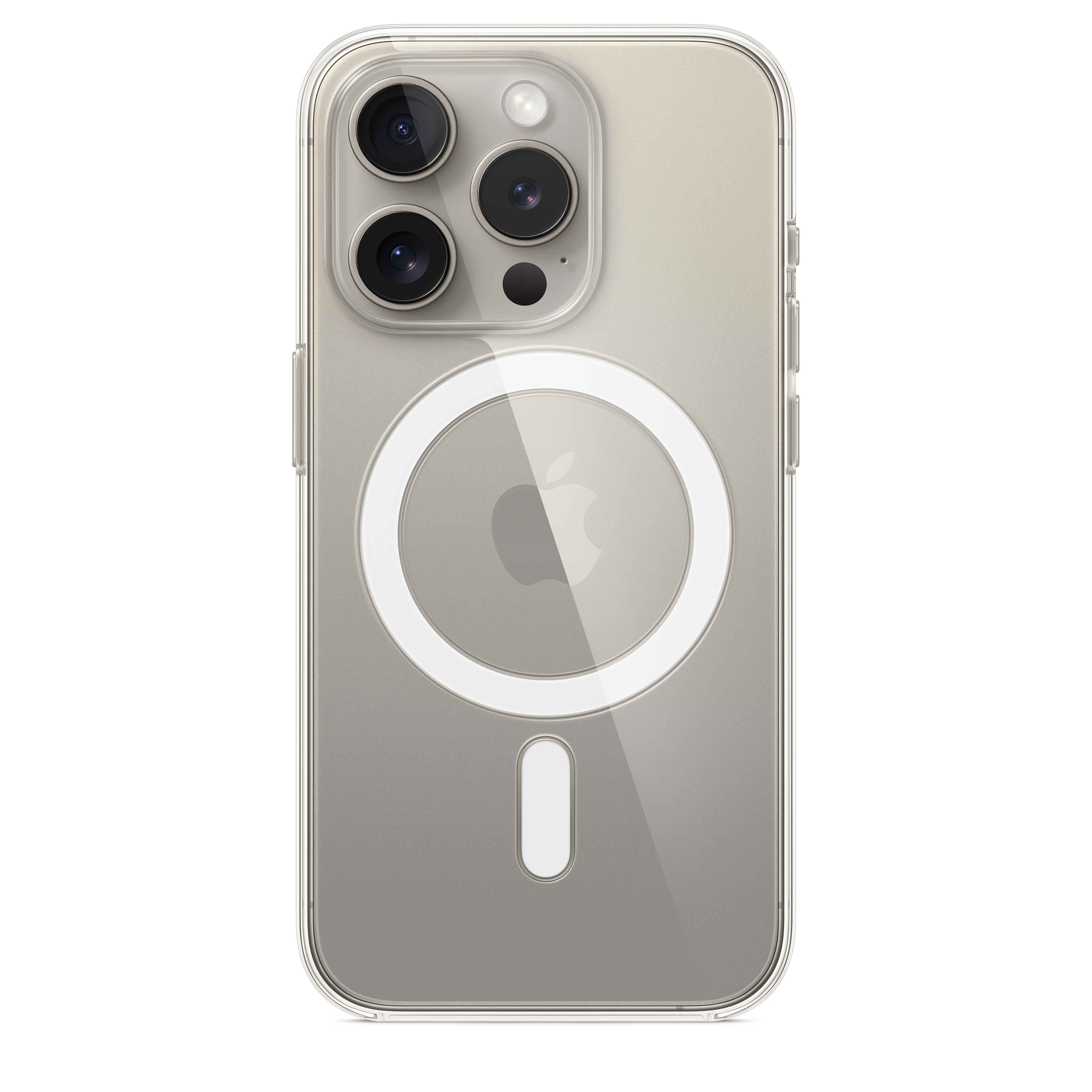 Funda de silicona con MagSafe para el iPhone 15 Pro - Guayaba – Rossellimac