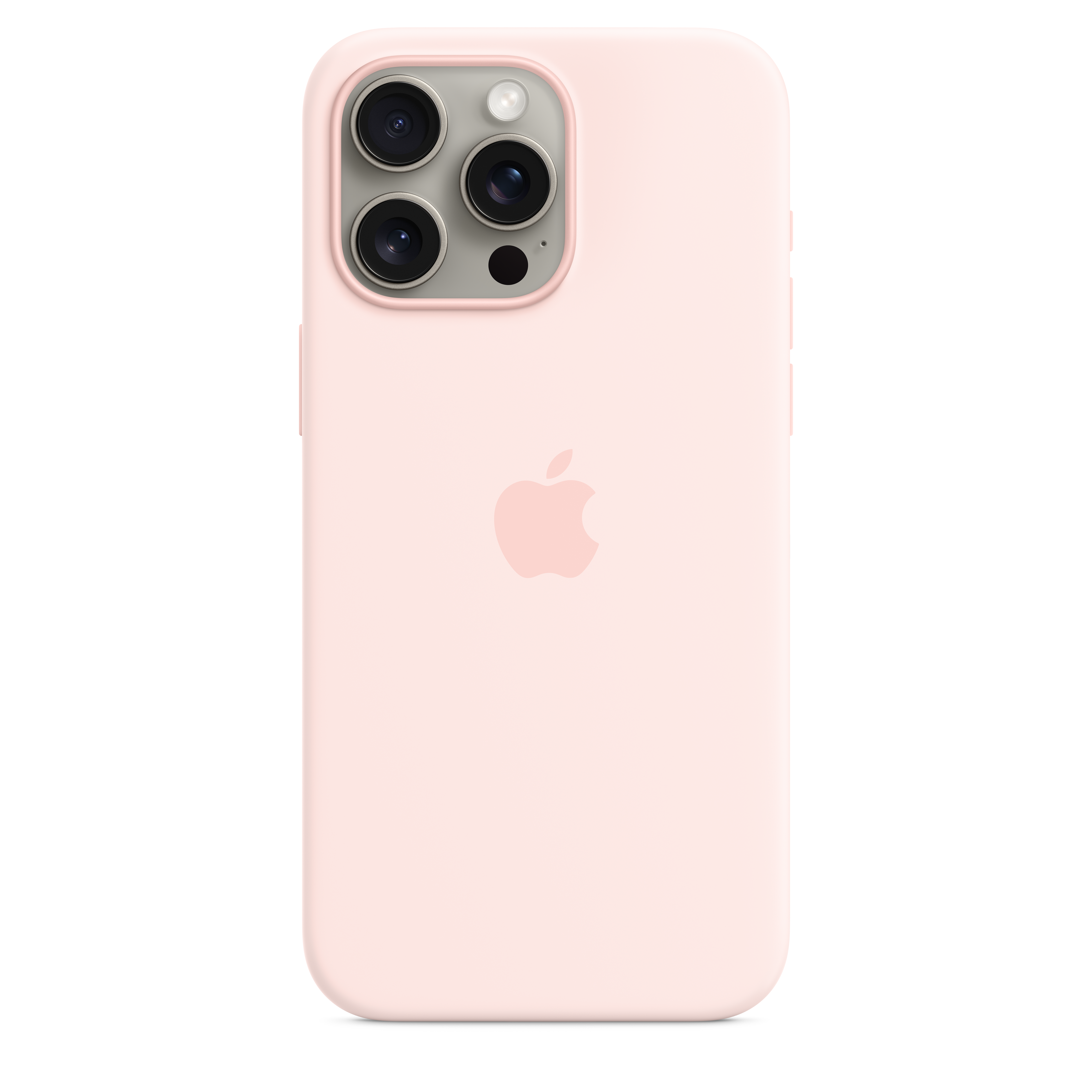 Funda de silicona Apple con MagSafe Rosa claro Apple iPhone 15 Pro Max -  Funda de teléfono - LDLC
