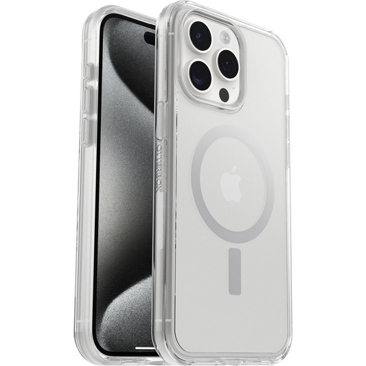 OtterBox Symmetry Clear MagSafe iPhone 15 Pro Max - clear