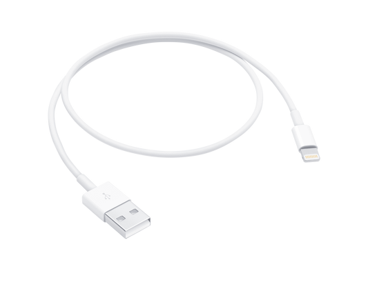 Cable de conector Lightning a USB (50 cm) - Rossellimac