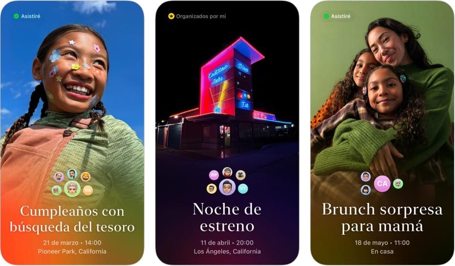 Crear invitaciones para tus eventos con Apple Invitaciones