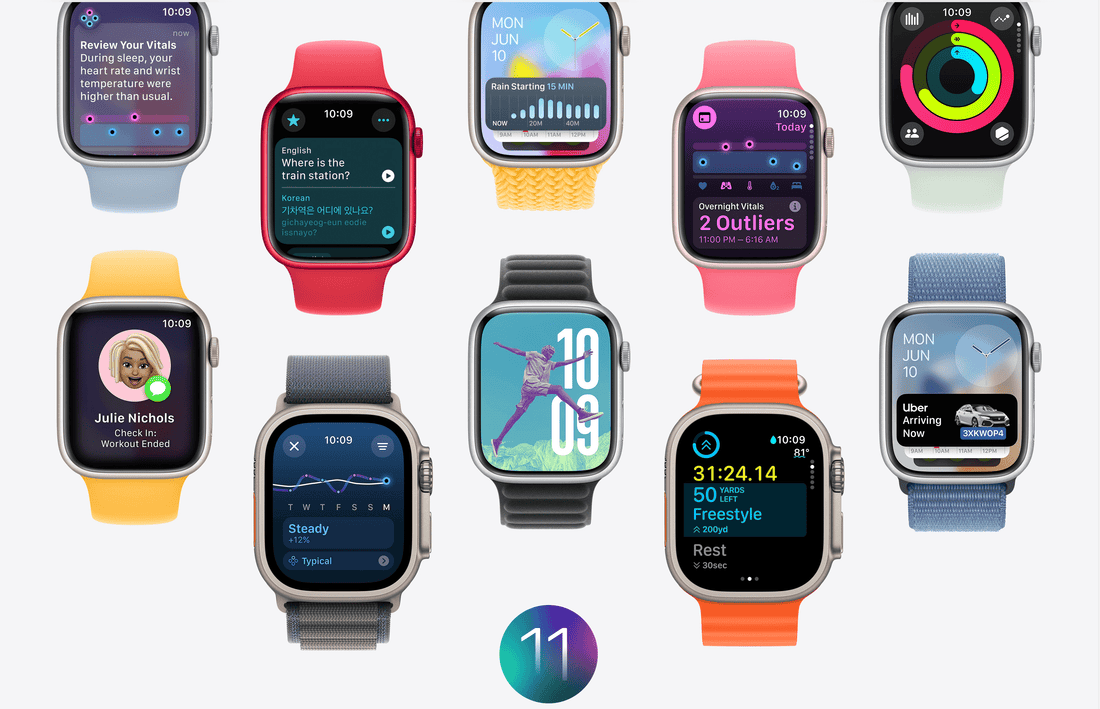 WatchOS 11: mejoras en salud, forma física y personalización para tu Apple Watch