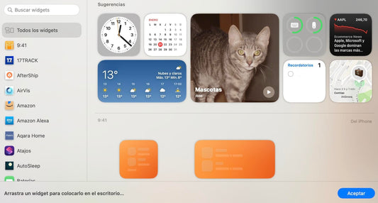 Cómo añadir y personalizar widgets en Mac (guía completa)