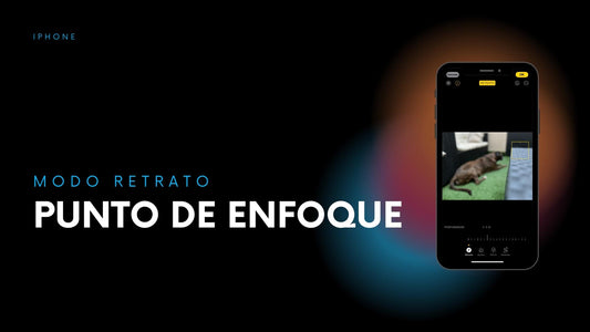 Cómo cambiar el punto de enfoque de un retrato de iPhone